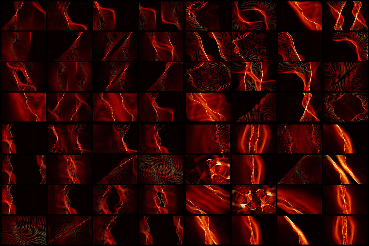 Abstract Plexus SciFi Backgrounds, a Background Graphic by RDShop (Photo 5 of 10)
