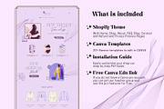 Pastel Lilac Gradient Shopify Theme, a Templates & Theme by DaisyStudio (Thumbnail 2 of 10)