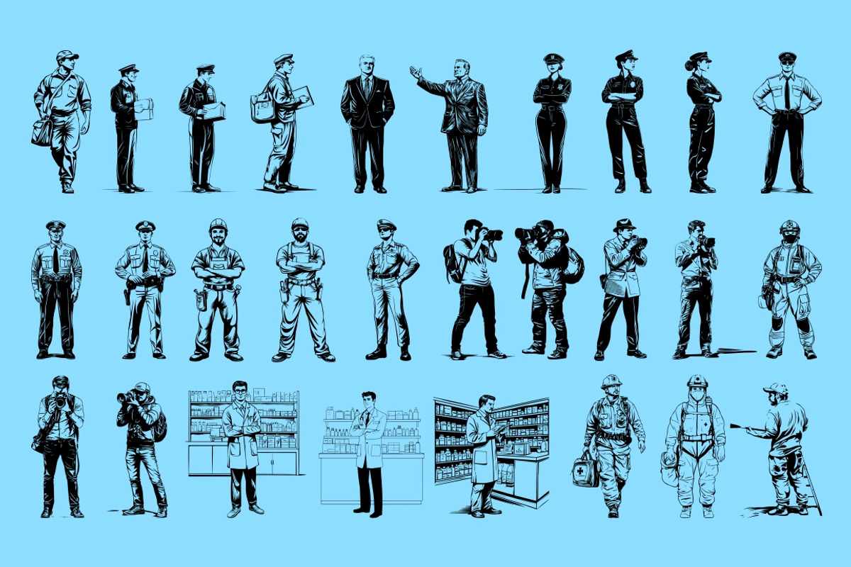 300 illustration 70 Profession Job, a Work Illustration by Nocturnal Wolf (Photo 9 of 19)