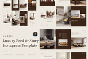 Luxury Feed & Story Instagram, a Templates & Theme by Tama_Co.Haus (Thumbnail 1 of 3)