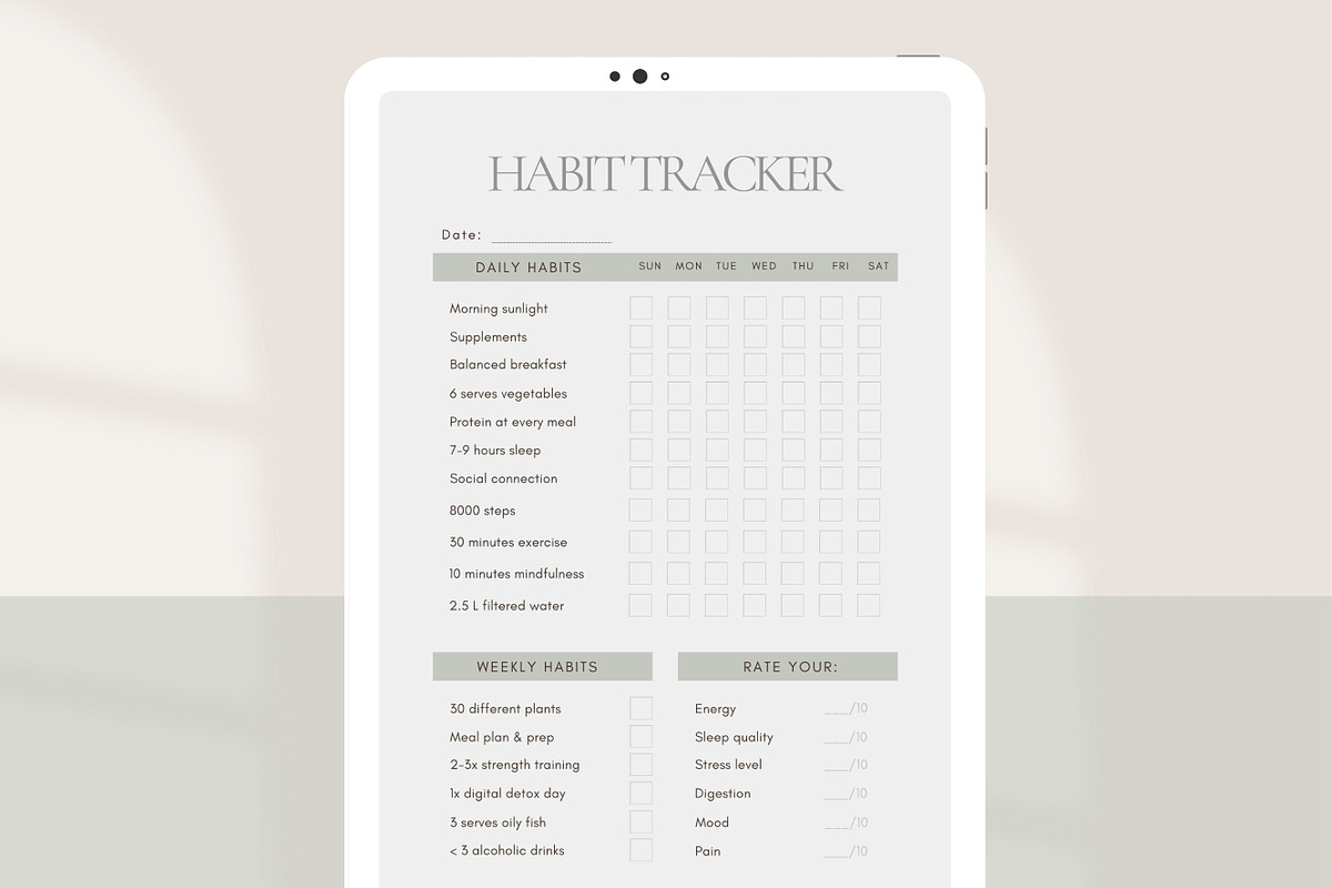 Treatment Plan Canva Template, a Branding & Logo Template by Naturopath Hub (Photo 10 of 10)
