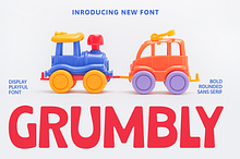 Grumbly - Playful Rounded Font