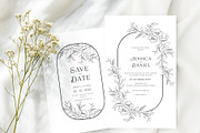 Minimalist Floral Wedding Suite, a Decorative Illustration by Artberriez (Thumbnail 6 of 6)