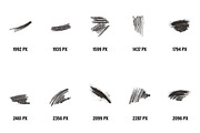 40 Charcoal Photoshop Brushes, a Brush Add-On by DuoFankaar (Thumbnail 12 of 14)