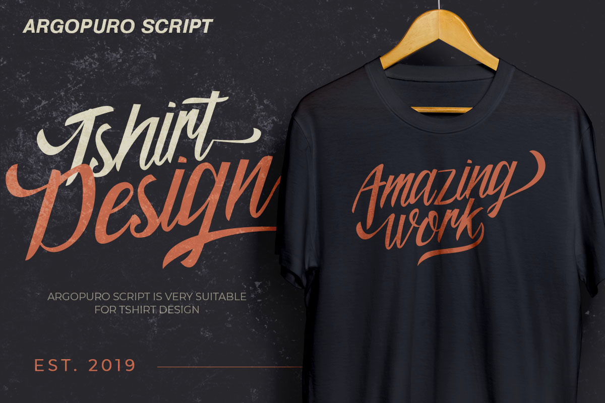 Argopuro Script Font, a Script Font by Fontruly (Photo 8 of 9)
