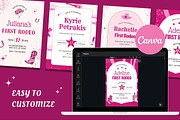 First Rodeo Invitation Templates, a Templates & Theme by TemplateCastleStore (Thumbnail 14 of 17)