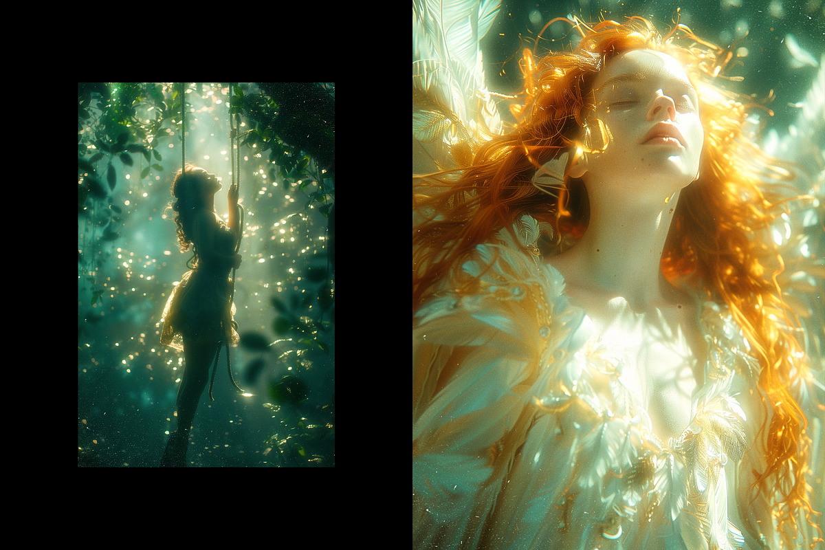 Angelic Glow Poster Effect, a Brushes & More by Design Squad (Photo 4 of 4)