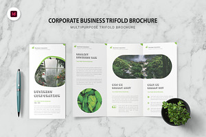 Corporate Business Trifold Brochure