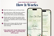 Floral Green Wedding Video invite, a Presentation Template by Aks-Designs (Thumbnail 3 of 4)
