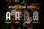 Avento, a Sans Serif Font by Larin Type Co. (Thumbnail 3 of 10)