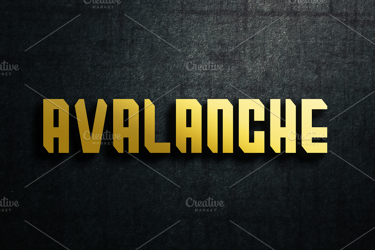 Avalanche | Strong Bold Typeface, a Sans Serif Font by Artiveko (Photo 1 of 5)