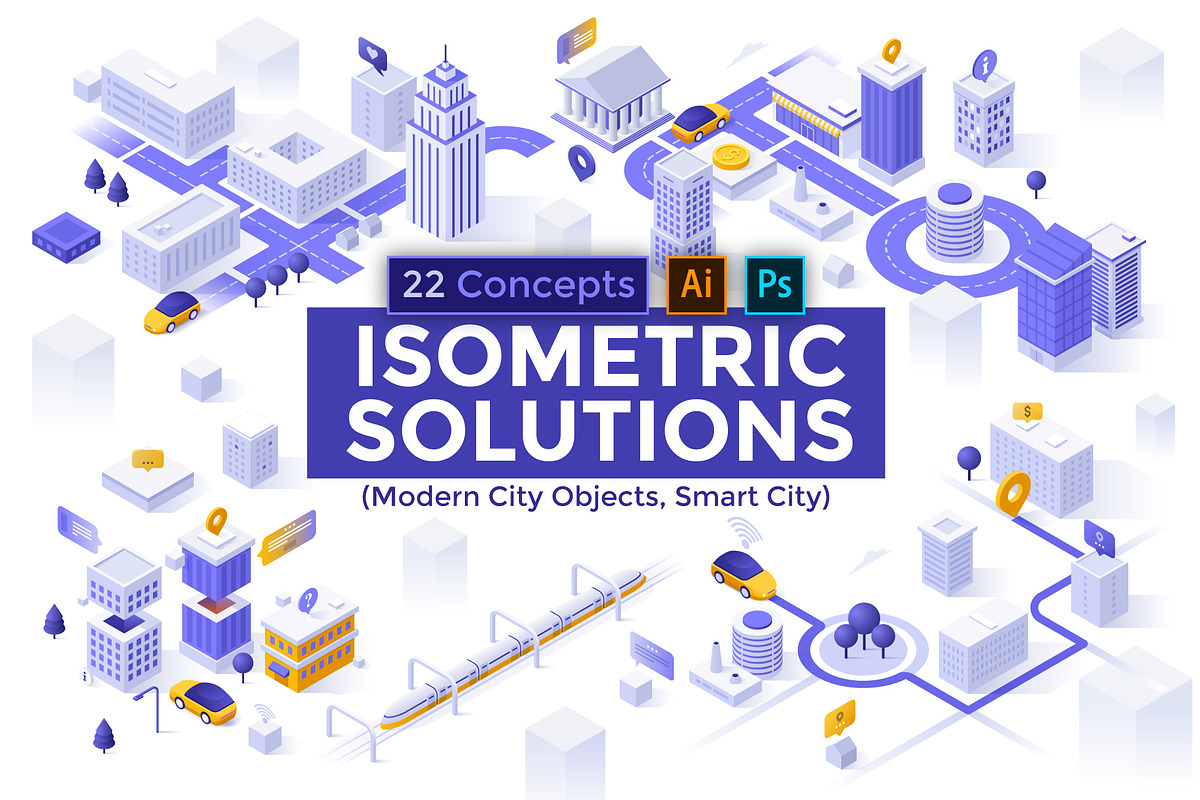 Isometric Solutions Mini. Part 6, a Templates & Theme by Andrew Kras Design (Photo 24 of 24)
