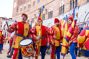 Palio horse race in Siena, a Holiday Photo by BOOCYS