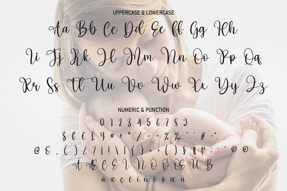 Mother | Script Font, a Script Font by Scratchones