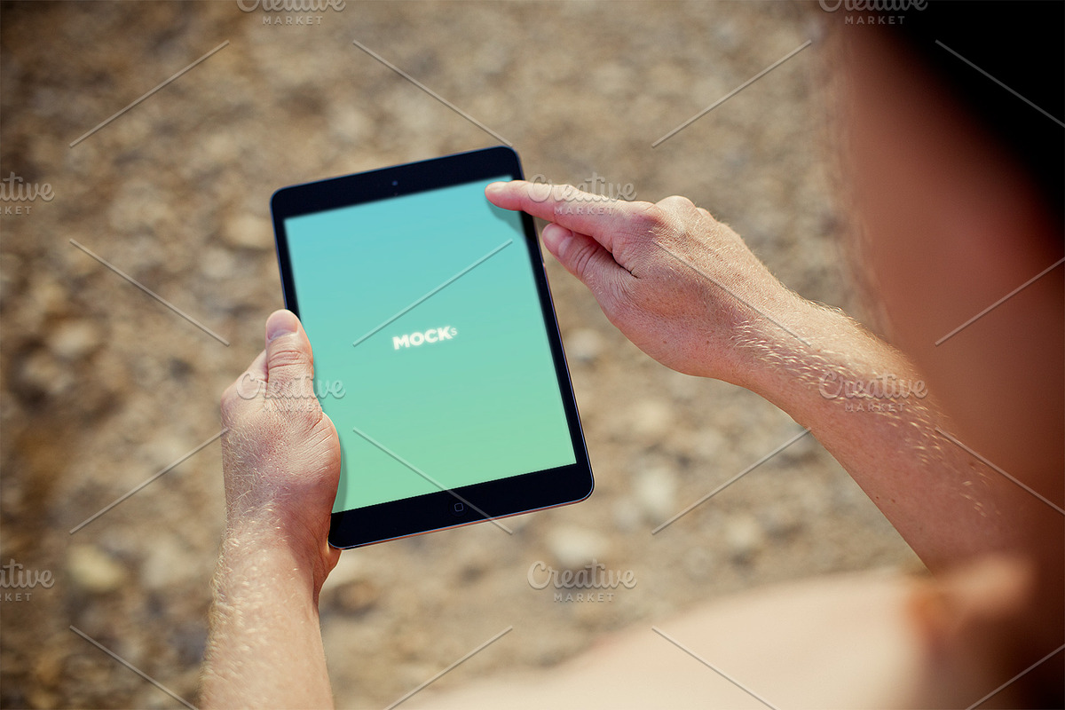 Photorealistic iPad Mockup, an iPad Mockup by Mockura (Photo 9 of 9)