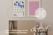 Interior Frame Mockup Pack TAMIR, a Household Mockup by Bonumo (Thumbnail 7 of 13)