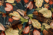 Hand drawn Autumn floral patterns, a Pattern Graphic by Tani Kuzminka (Thumbnail 10 of 27)