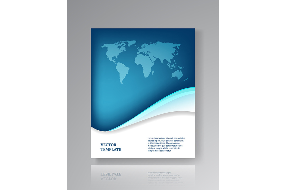 Modern paper template, a Print Template by L_amica
