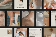 Beauty Instagram Templates for Canva, a Social Media Template by Wildnun Studio (Thumbnail 1 of 7)