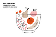 Scratch Procreate Brushes, a Brush Add-On by Faber Co. (Thumbnail 5 of 5)