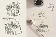 +200 Whimsical Wedding Summer Bundle, a Food Illustration by NassyArt (Thumbnail 4 of 23)