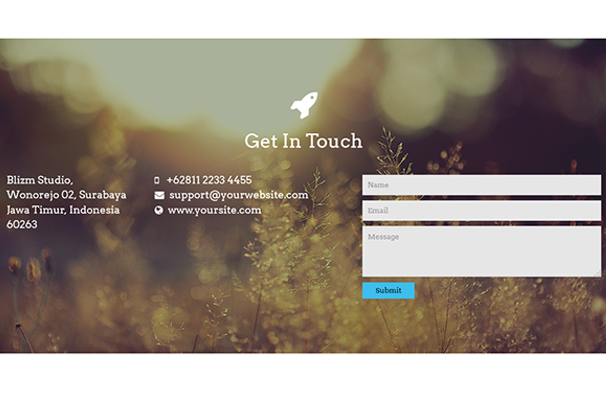 Barsoom - Responsive Countdow Theme, a HTML Template by jogres (Photo 4 of 5)