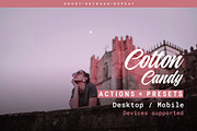 Cotton Candy - Actions and Presets, a Preset Add-On by Hydrozi Presets (Thumbnail 1 of 16)