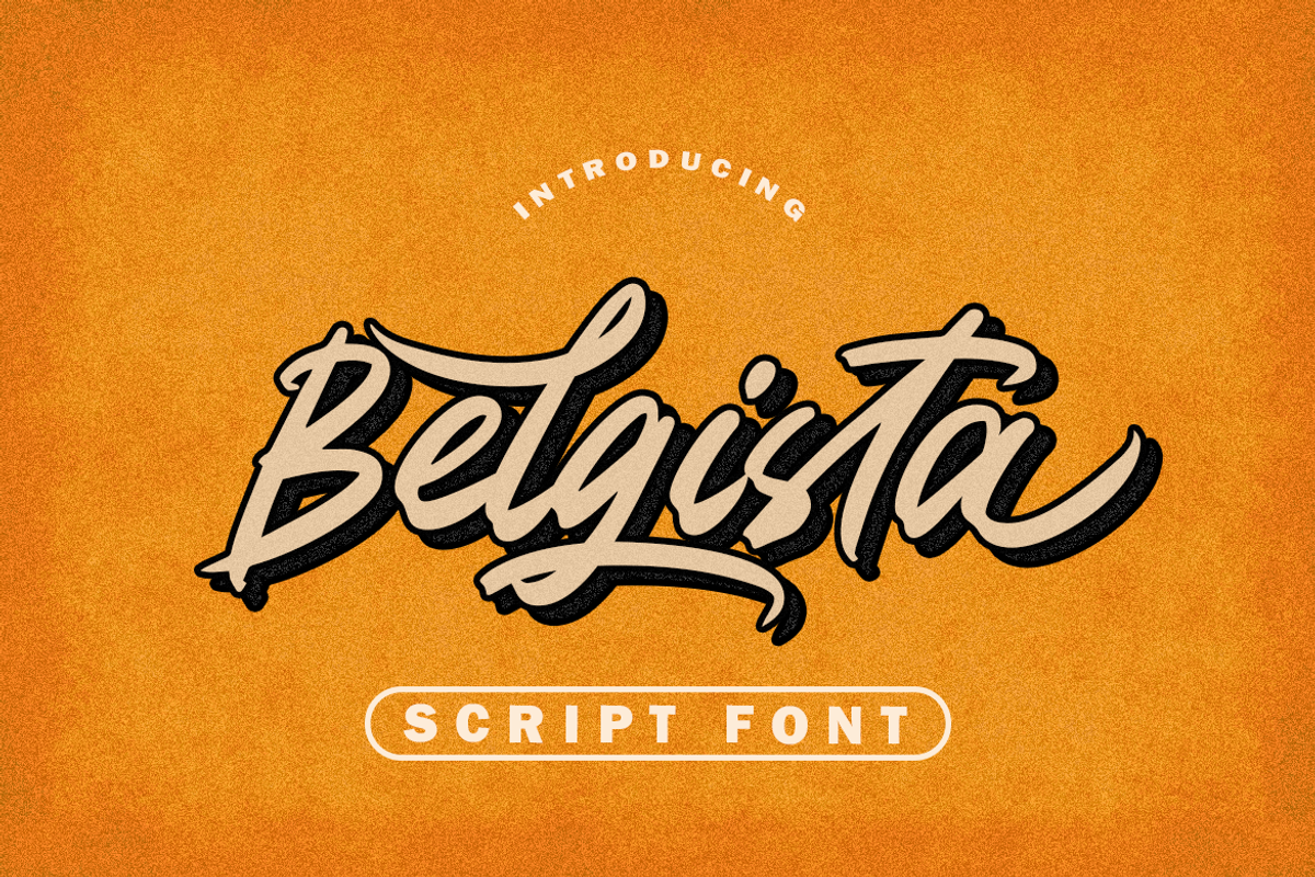 Belgista, a Script Font by artism_design (Photo 1 of 7)