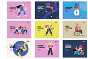 Startups flat vector illustrations, a Templates & Theme by Grivina's shop (Thumbnail 36 of 45)