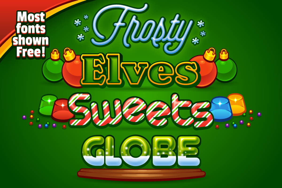 Christmas Graphic Styles & Logo Kit preview 4