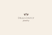 Dragonfly jewelry logo, a Branding & Logo Template by OlgaKiseleva (Thumbnail 2 of 5)