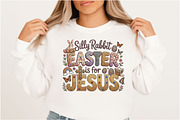 Silly Rabbit Easter if for Jesus Png, a Seasonal Illustration by Designking (Thumbnail 6 of 6)