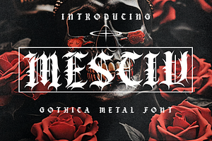 Mesciv Metal Blackletter Font