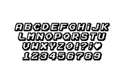 Pixel art, vector letters set., a Templates & Theme by Nomber_86 (Thumbnail 2 of 5)
