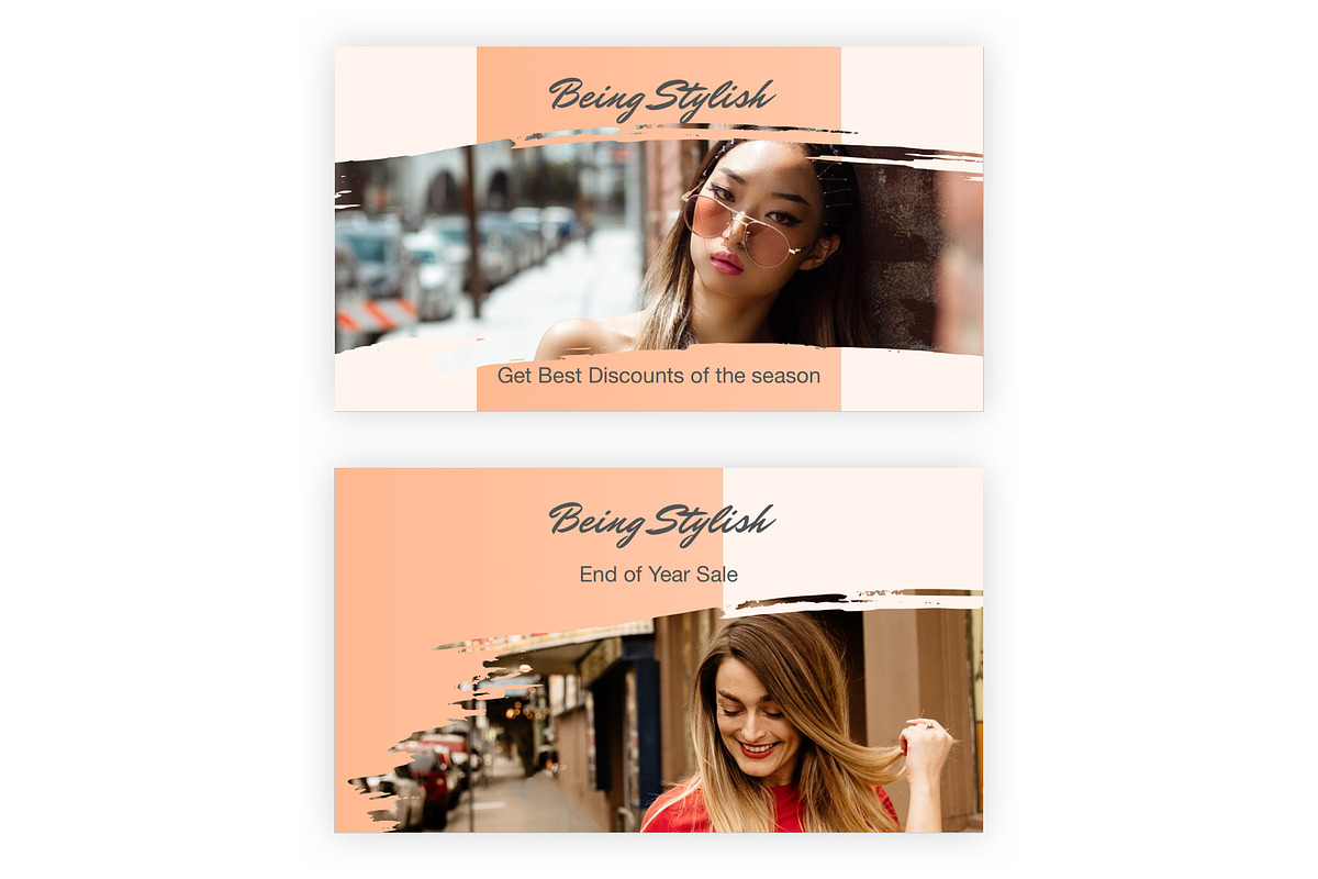21 Social Media Banners Psd (V-1), a Social Media Template by themelove (Photo 2 of 11)