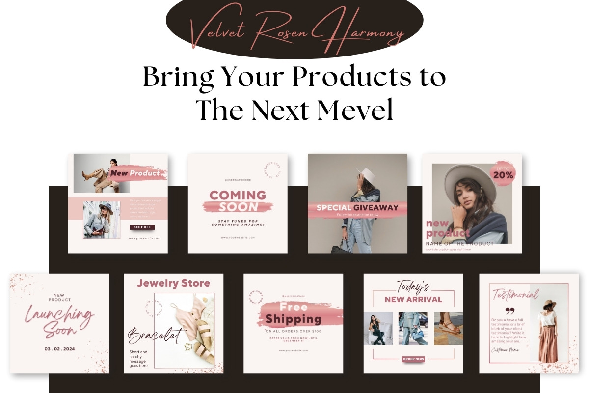 300+ Velvet Rose Templates, a Social Media Template by ResumeFabs (Photo 2 of 6)