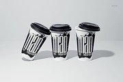 Paper Cup Mockup Set v.5, a Cups & Container Mockup by creatsy5 (Thumbnail 6 of 11)