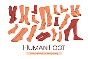 Human bare foot, legs set, a Person Illustration by Good Studio (Thumbnail 1 of 3)