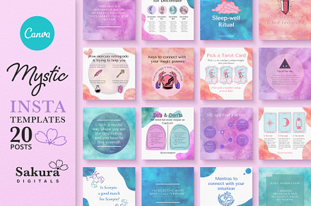 Holistic Coach Instagram Templates