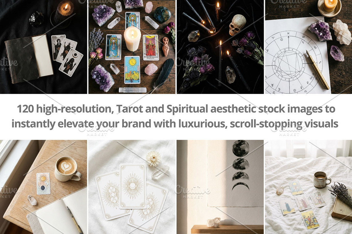 120 Tarot and Spiritual Stock Photos, a Holiday Photo by Selenique Studio (Photo 2 of 10)