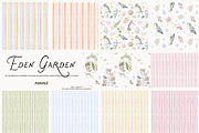 Eden Garden: Watercolor Clipart, an Object Graphic by Purple (Thumbnail 8 of 11)