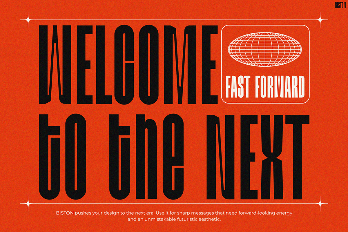 BISTON, a Font by Pinisi ART (Photo 4 of 10)