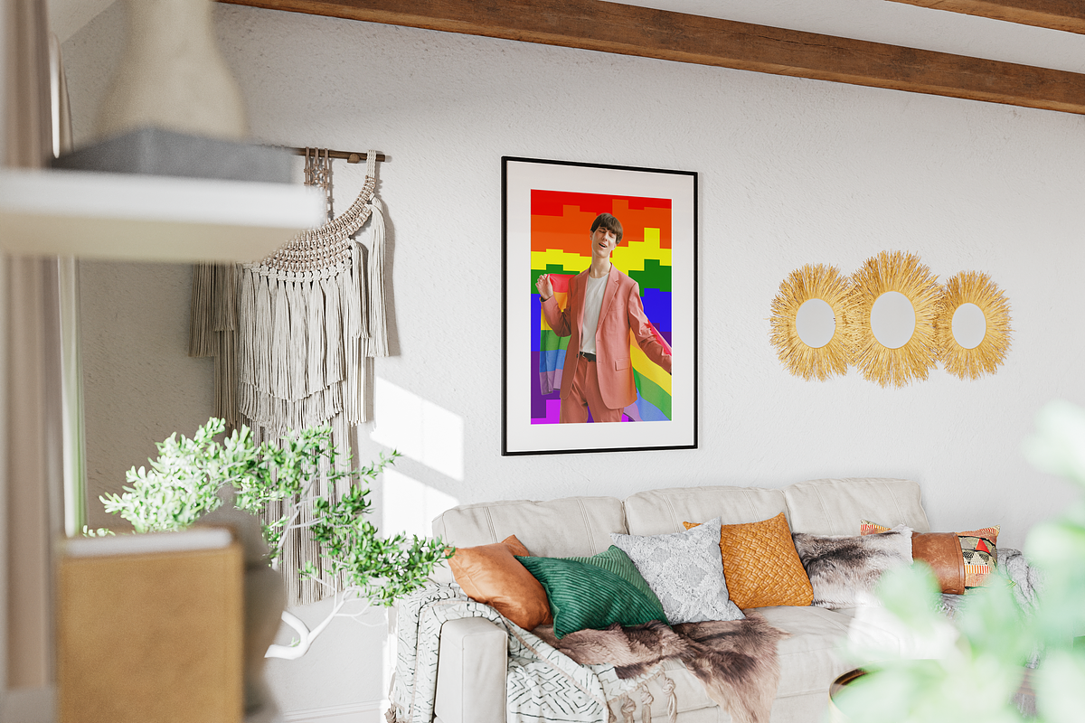 40 Layered Pride Flag Backgrounds, a Background Graphic by wodnerwoman (Photo 6 of 6)
