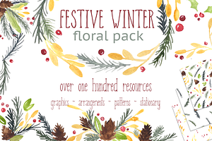 Festive Winter Florals