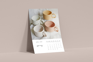 Minimalistic Calendar for 2026, a Stationery Template by Alice_Evans