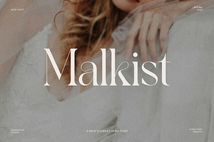 Malkist Modern Serif Font