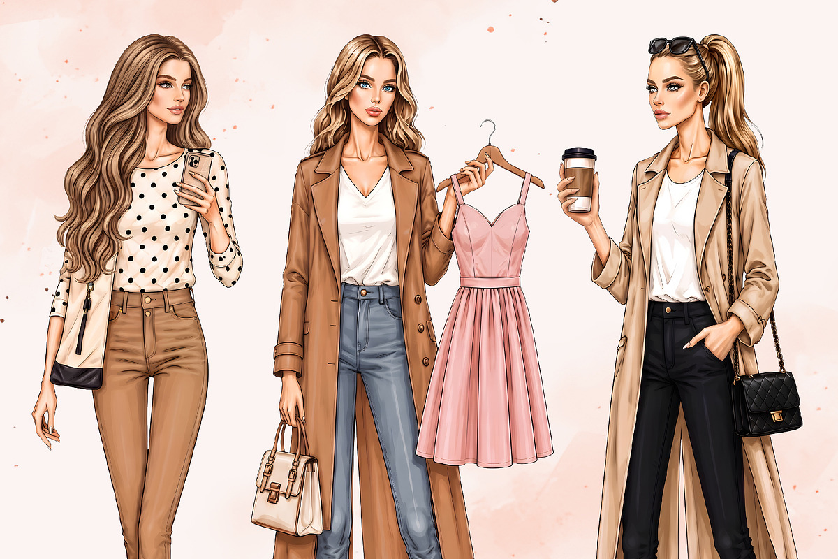 Daily Fashion Essentials, a Person Illustration by Iryna Denysova (Photo 6 of 8)