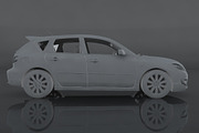2009 Mazda 3, a Cars & Vehicle 3D Model by valtriiu (Thumbnail 10 of 12)
