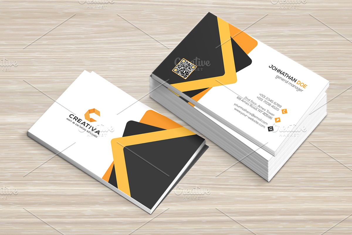 Corporate Business Card, a Business Card Template by BettyDesign (Photo 3 of 5)