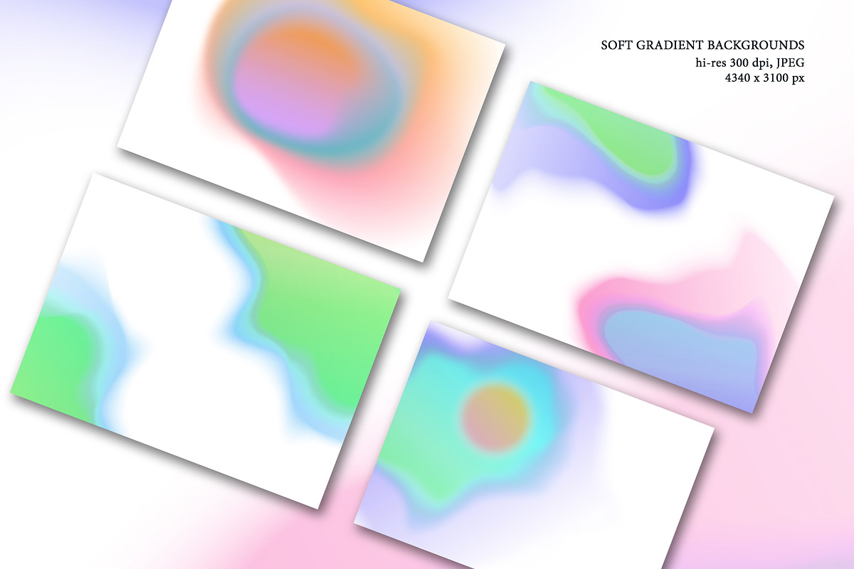 Springtime Gradient Backgrounds Pack, a Texture Graphic by Marmoris.Arts (Photo 6 of 27)